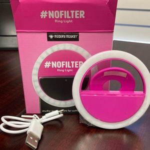 No Filter Ring Light for smartphone
